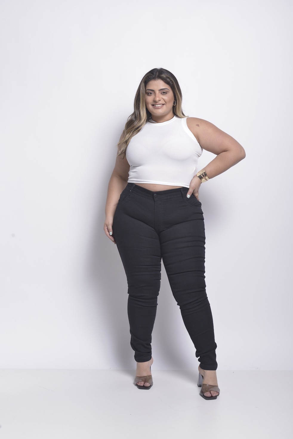 Calça Plus Size Feminina - Foto 4