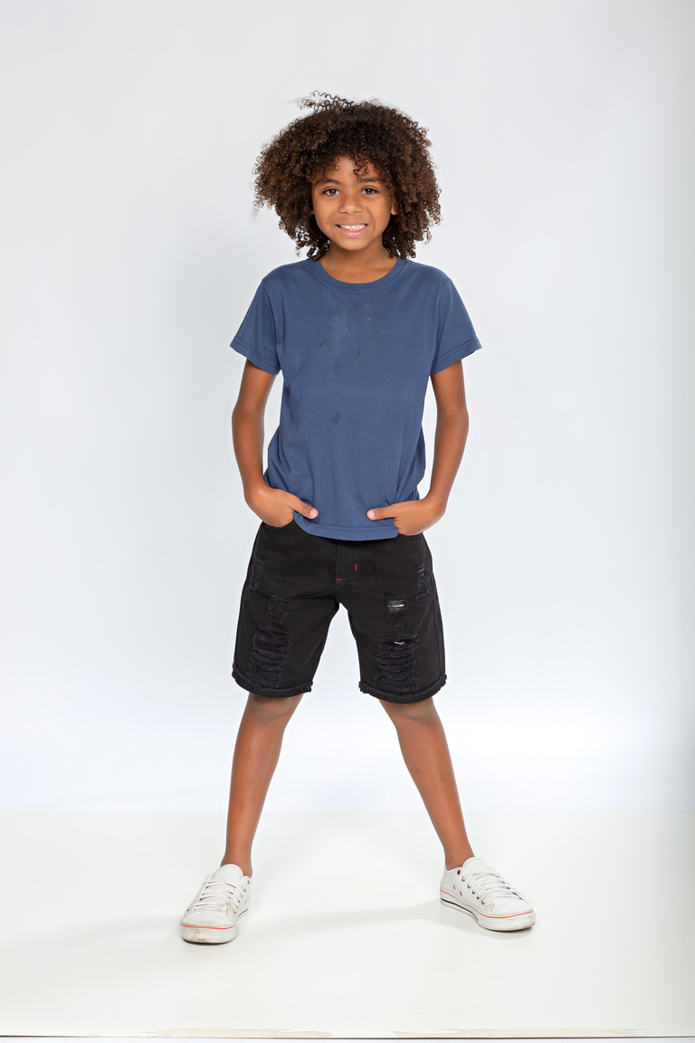 Bermuda Jeans Sarja 100% - Foto 1