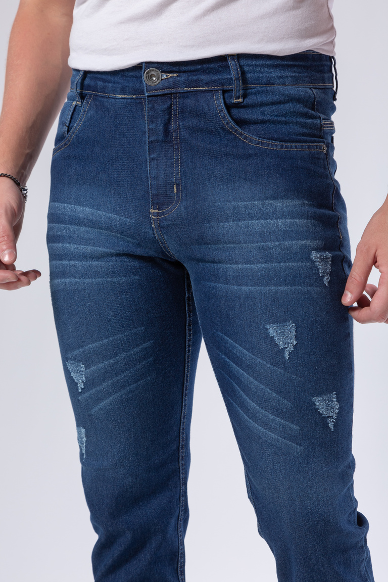 Calça Basica Masculino Jeans - Foto 1