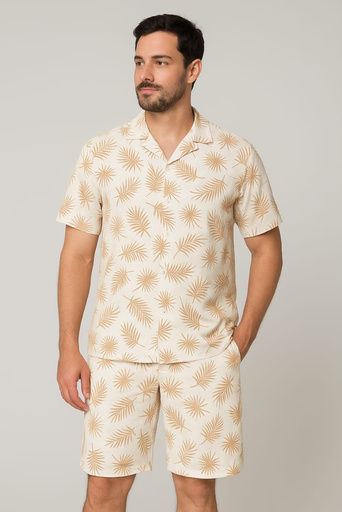 Conjunto Tricoline Masculino - Foto 1