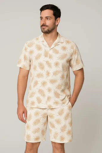 Conjunto Tricoline Masculino - Foto 1